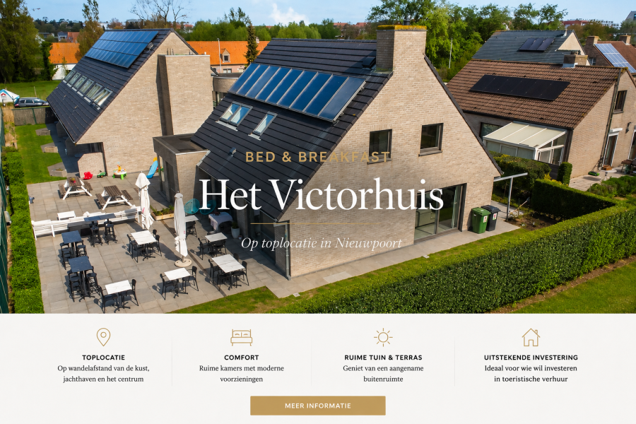 B&B Het Victorhuis in Nieuwpoort
